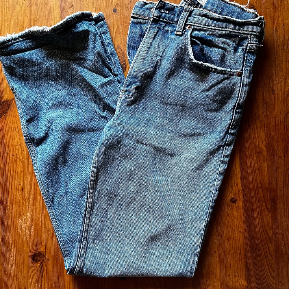 Abercrombie &  Fitch the 90s relaxed Jean high-rise 26R